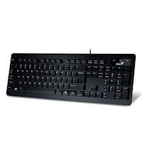 TECLADO GENIUS SLIMSTAR 126 MULTIMEDIA